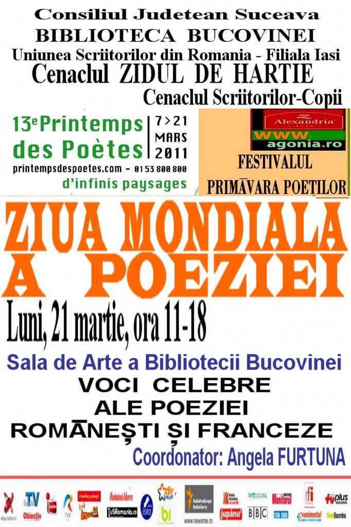 Ziua Mondial A Poeziei S Rb Torit La Suceava Agentia De Carte